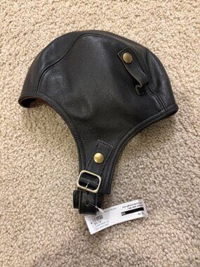 Gibson & Barnes Leather Flying Helmet Size L
